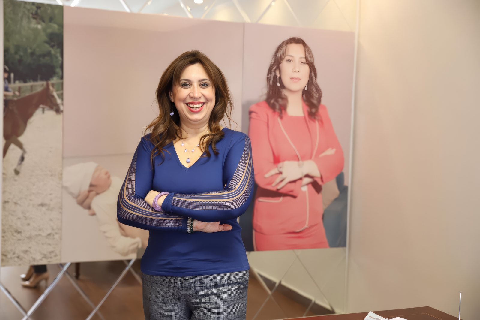 Prof. Dr. Melahat Atasever klinikte